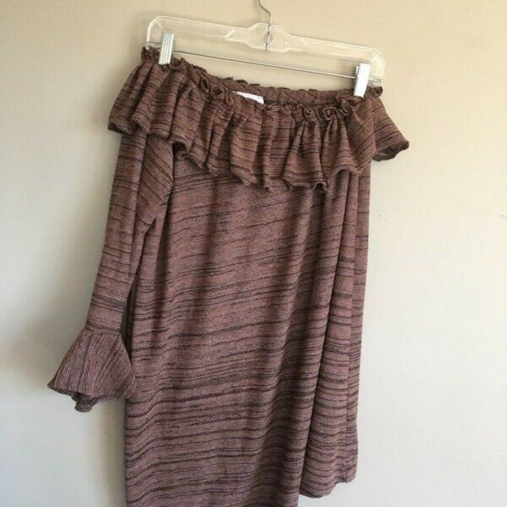 Shane lee brown off the shoulder dress M